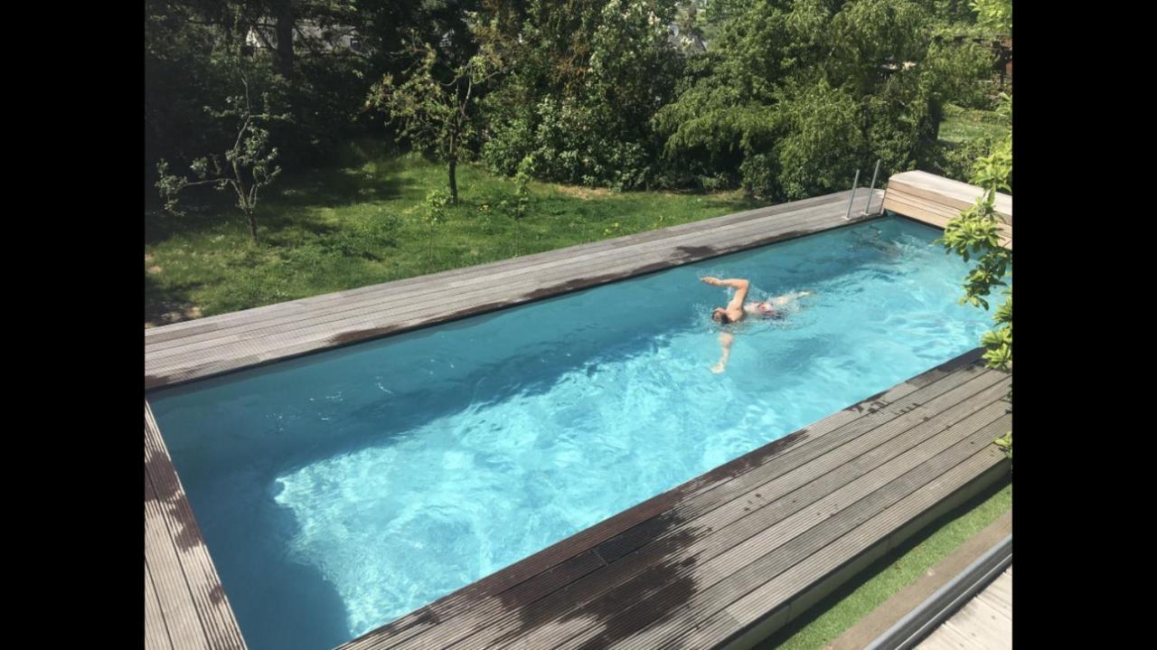 Apartment Uber Den Dächern: Aussichts-wohnung Mit Rheinblick Und Sport-pool *